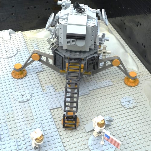 Moonbase workshop lunar lander