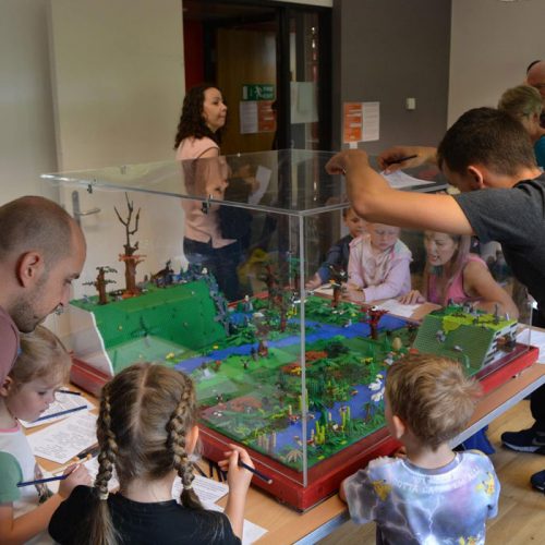 Water Edge Wildlife day LEGO build