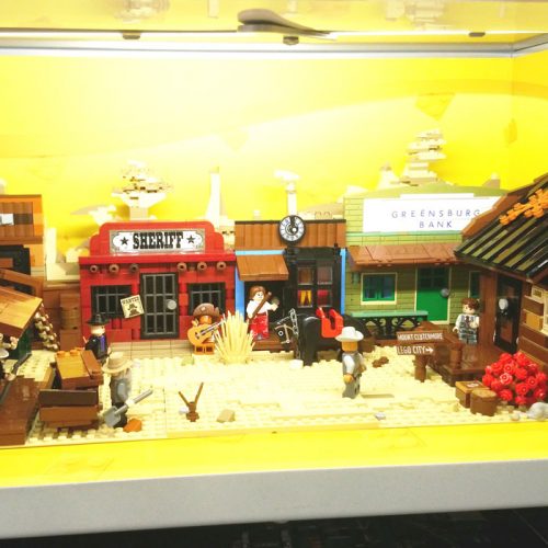 Leeds Lego Store Wild West Build