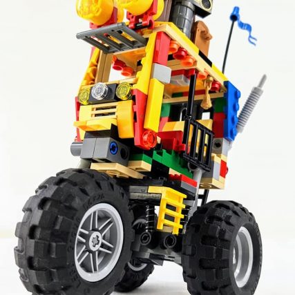 Monster Tuk Tuk Custom Build as seen in Blocks magazine